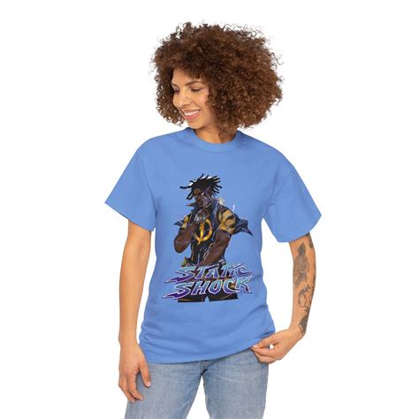 Static Shock Shirt: A Superhero's Style Icon