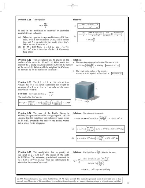 Statics Solution Manual Bedford Fowler Fifth Edition Ebook Doc