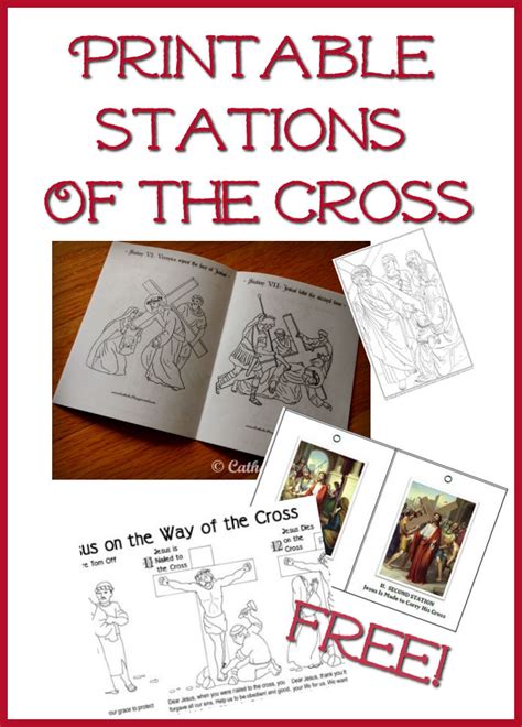 Stations Of The Cross Printable Booklet