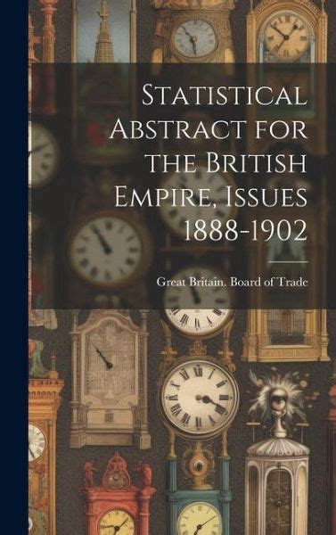 Statistical Abstract for the British Empire Kindle Editon