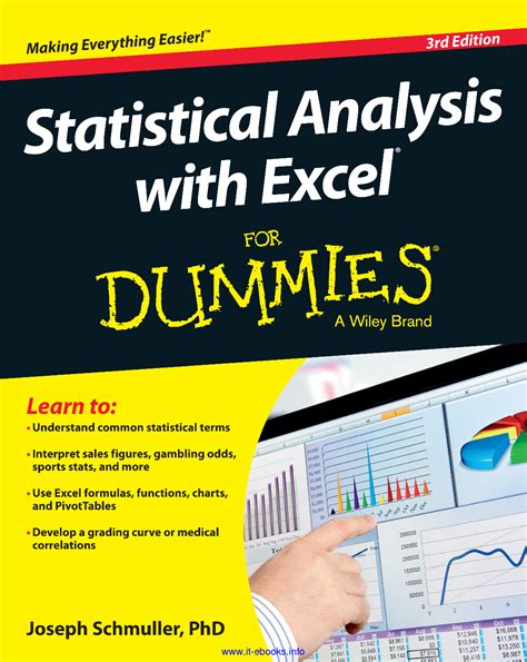 Statistical Analysis with Excel for Dummies 3rd Edition Kindle Editon