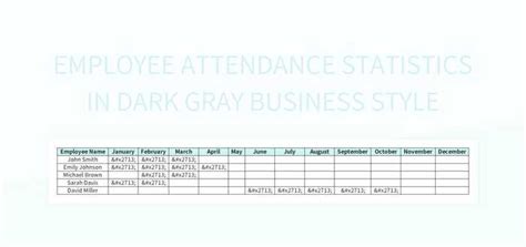 Statistical Data on Silvery Gray