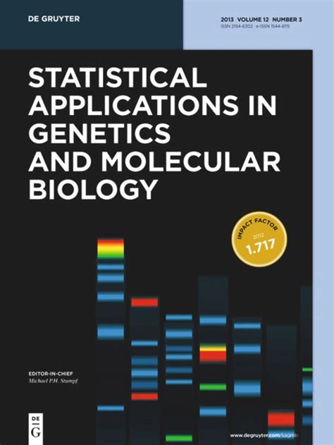 Statistical Methods in Molecular Biology Reader