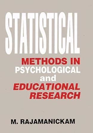 Statistical Methods in Psychological and Educational Research Kindle Editon