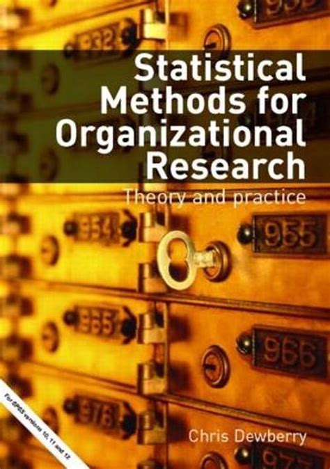 Statistical Methods of Organizational Research Doc