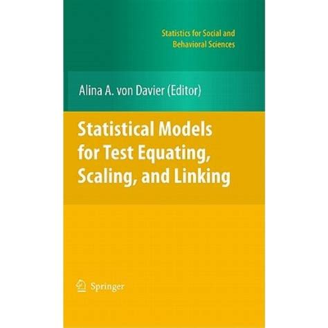 Statistical Models for Test Equating, Scaling, and Linking Epub