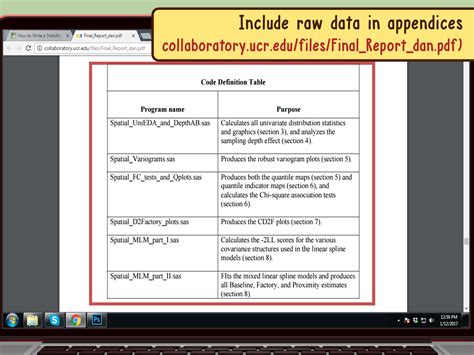 Statistical Report... Kindle Editon