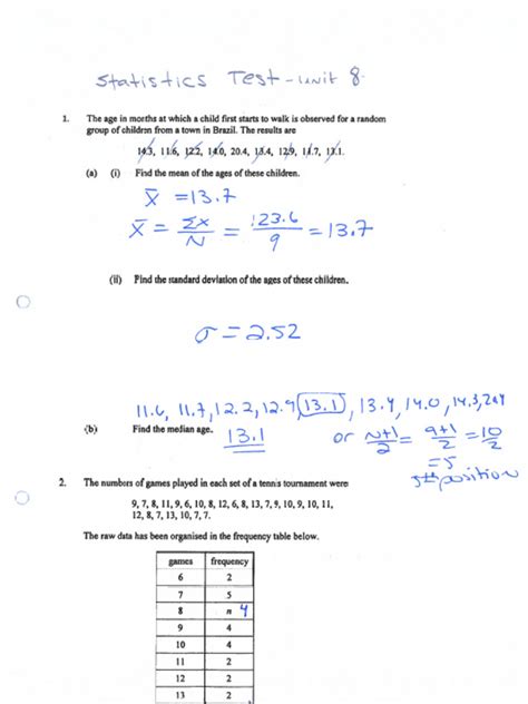 Statistics Exams With Solutions Reader