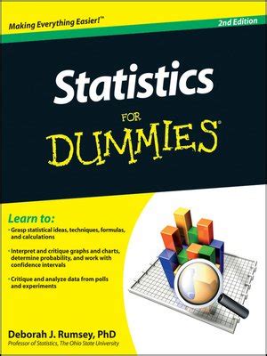 Statistics For Dummies For Dummies Ebook Reader