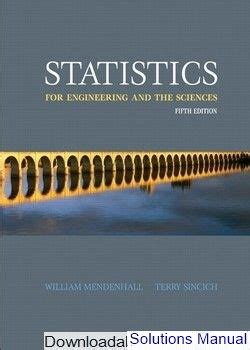 Statistics For Engineering The Sciences 5th Edition Solution Epub