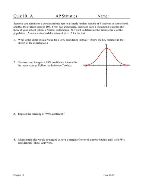 Statistics Quiz 1a Answers PDF