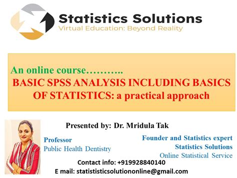 Statistics Solutions Online PDF