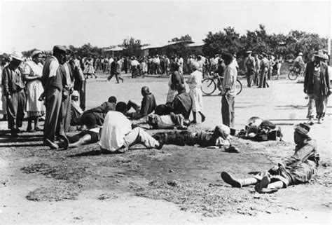 Statistics on the Sharpeville Massacre