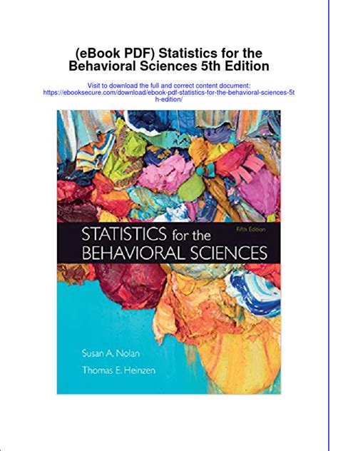 Statistics_for_the_Behavioral_Sciences Ebook PDF