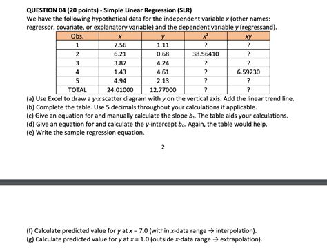 Stats Modeling The World Linear Regression Answers Doc