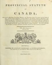 Statutes of the Province of Canada... Doc