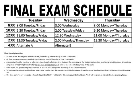 Stay Ahead of Your Academics: Plan Your Exam Schedule with Confidence