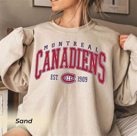 Stay Cozy and Cheer on Your Team with the Perfect Montreal Canadiens Sweatshirt