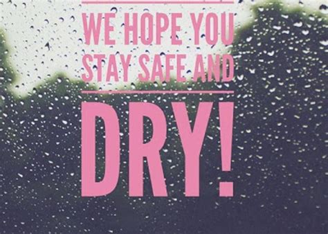 Stay Dry: