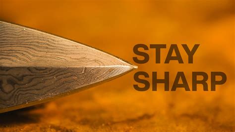 Stay Sharp