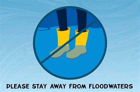 Stay away from floodwaters: