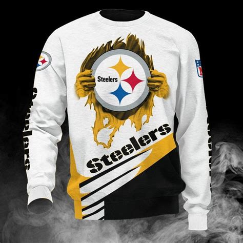 Stay warm and show your Steelers pride with our exclusive collection of Steelers sweatshirts mens.