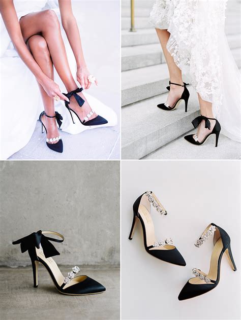 Steal the Spotlight with Black Bridal Shoes: A Statement of Elegance and Boldness