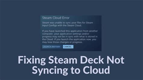 Steam Cloud Unable to Sync: A Comprehensive Guide to Troubleshooting and Resolution