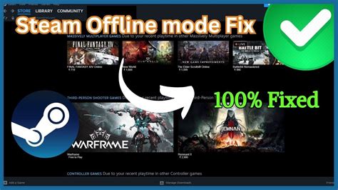 Steam Library Sharing Not Working in Offline Mode: A Fix for 2023