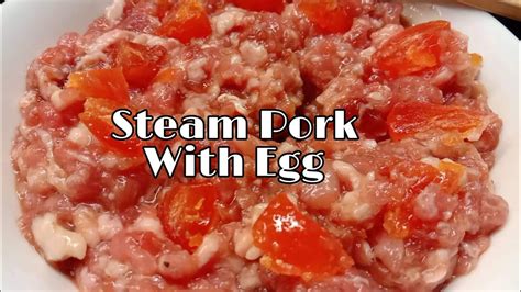 Steam Minced Pork with Egg Recipe: 5-Minute Prep, 10-Minute Cook