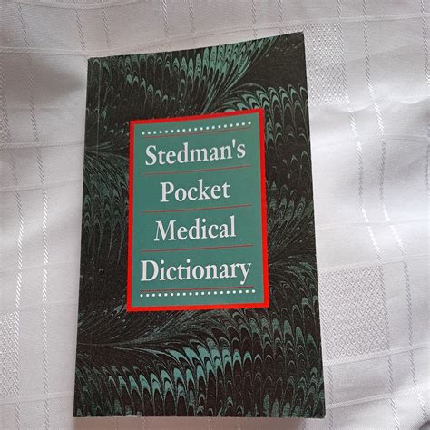 Stedman Pocket Dictionary Kindle Editon