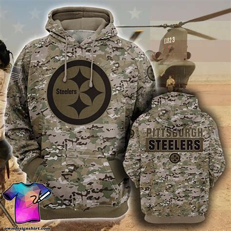 Steelers Camouflage Sweatshirt: Rep Your Team with Style and Stealth