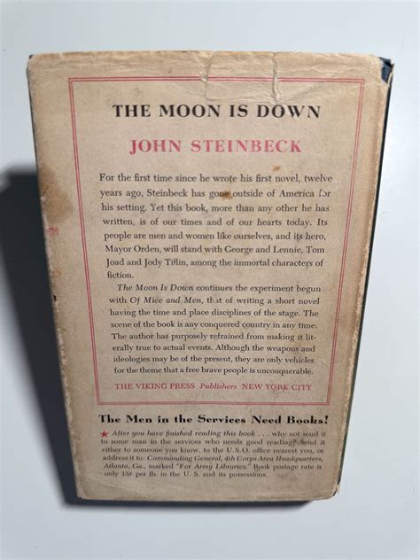 Steinbeck's The Moon Is Down: A Literary Masterpiece