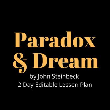 Steinbeck Paradox Dream pdf Reader