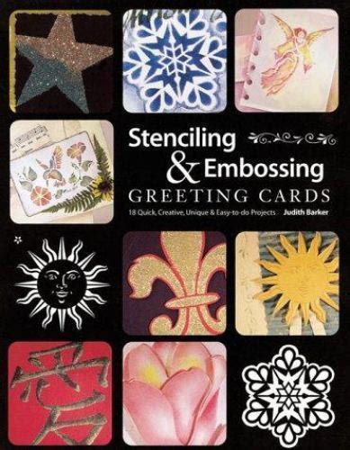 Stencilling and Embossing Stunning Greeting Cards Doc