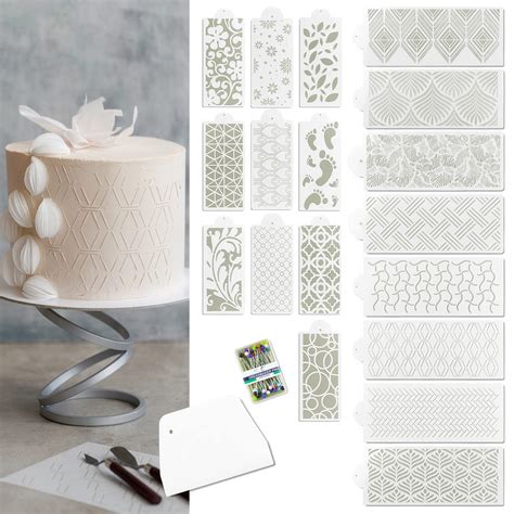 Stencils Baking Cake Templates