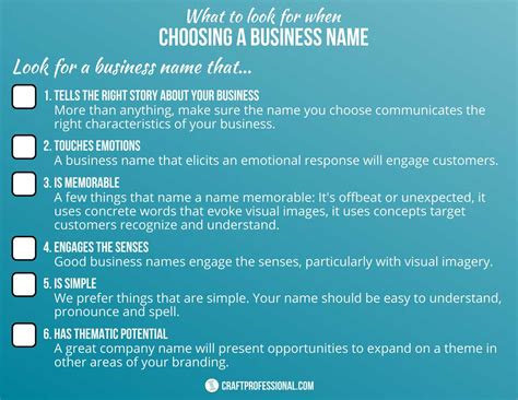 Step 1: Choose a Business Name