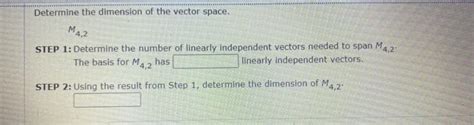 Step 1: Determine the Basis