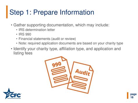 Step 1: Gather Supporting Documentation