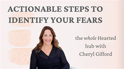 Step 1: Identify Your Fears