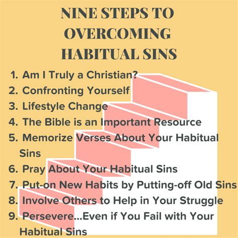 Step 1: Identify Your Sin