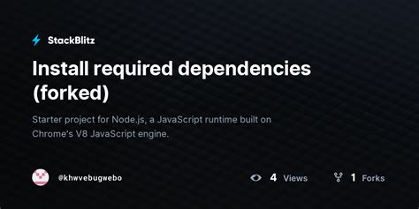 Step 1: Install Required Dependencies