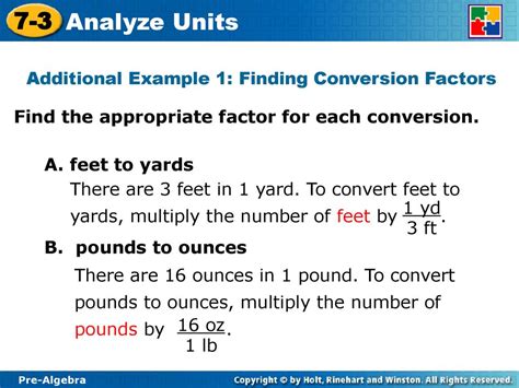 Step 1: Multiply Ounces by the Conversion Factor