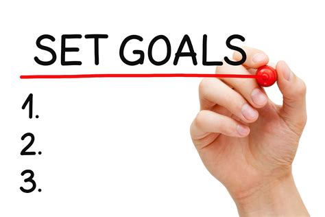 Step 1: Setting Goals