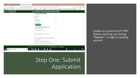 Step 1: Submit Online Application