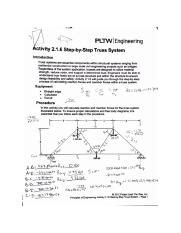 Step By Truss System Answers PDF