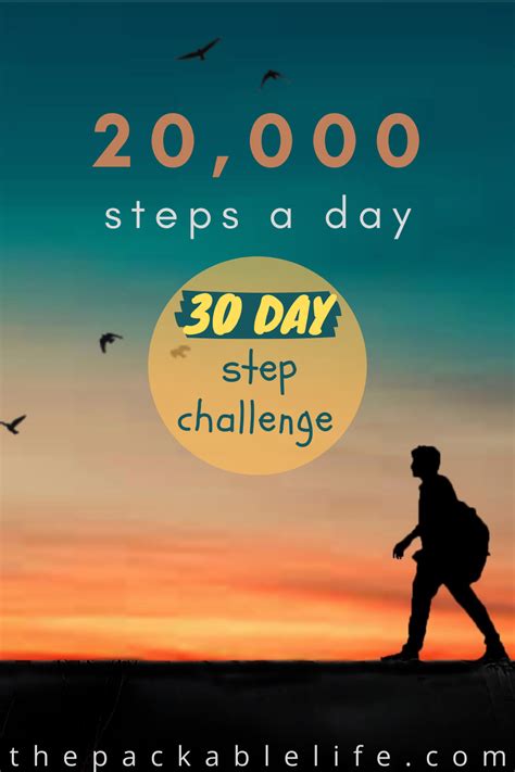 Step Challenge 2021: Take 20,000 Steps a Day for Health and Fitness