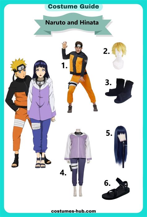 Step Into the Narutoverse with Epic Naruto and Hinata Costumes