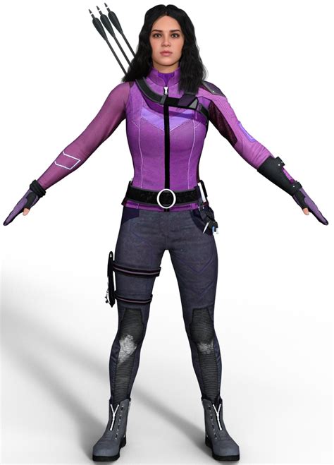 Step Into the Shadows: Exploring the Dynamic Kate Bishop Suit