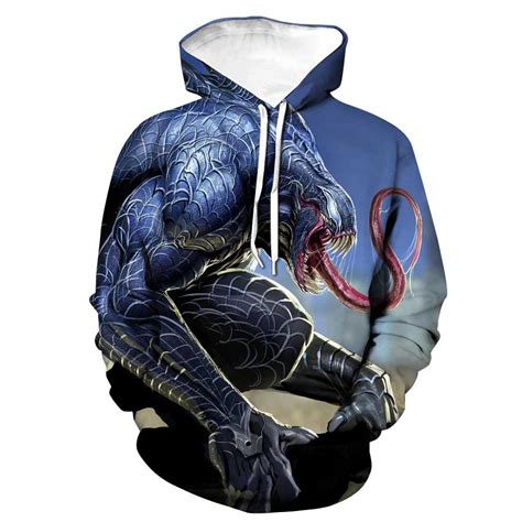 Step Into the Shadows with Venom Hoodie Costume: Become the Ultimate Symbiotic Superhero